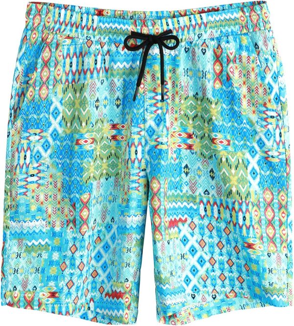 VATPAVE Mens Floral Hawaiian Shirts Short Sleeve Button Down Beach Shirts Suits - Image 5