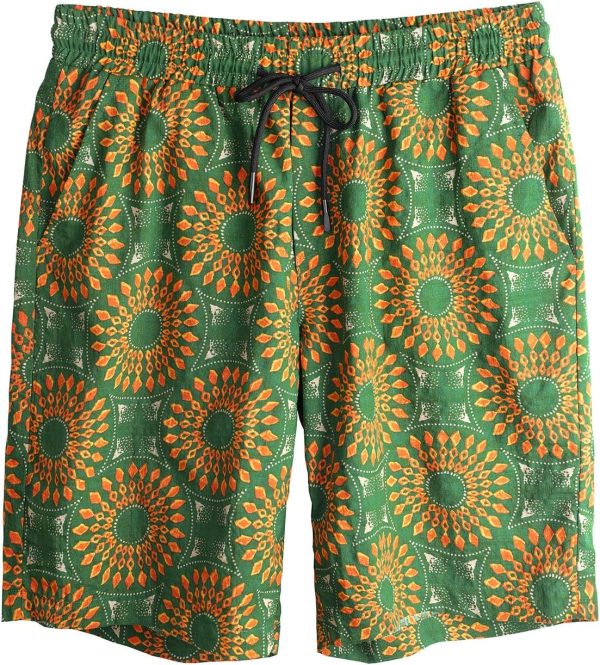 VATPAVE Mens Floral Hawaiian Shirts Short Sleeve Button Down Beach Shirts Suits - Image 41