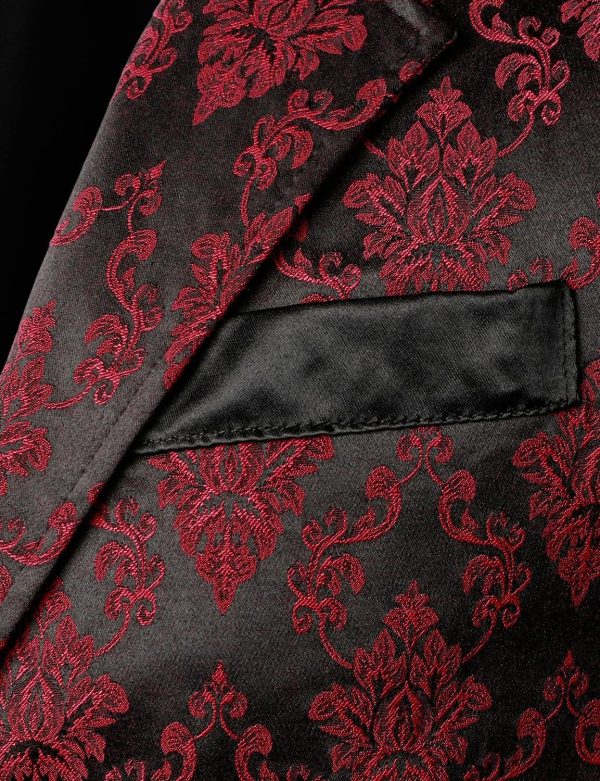 VATPAVE Mens Victorian Suit Vest Steampunk Gothic Waistcoat - Image 28