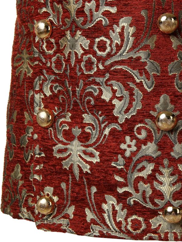VATPAVE Mens Victorian Double Breasted Vest Gothic Steampunk Waistcoat - Image 24
