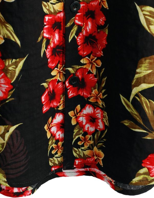 VATPAVE Mens Casual Short Sleeve Button Down Shirts Regular Fit Hawaiian Summer Shirt - Image 30