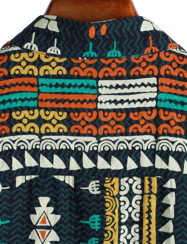 VATPAVE Mens Casual Short Sleeve Button Down Shirts Regular Fit Hawaiian Summer Shirt - Image 66