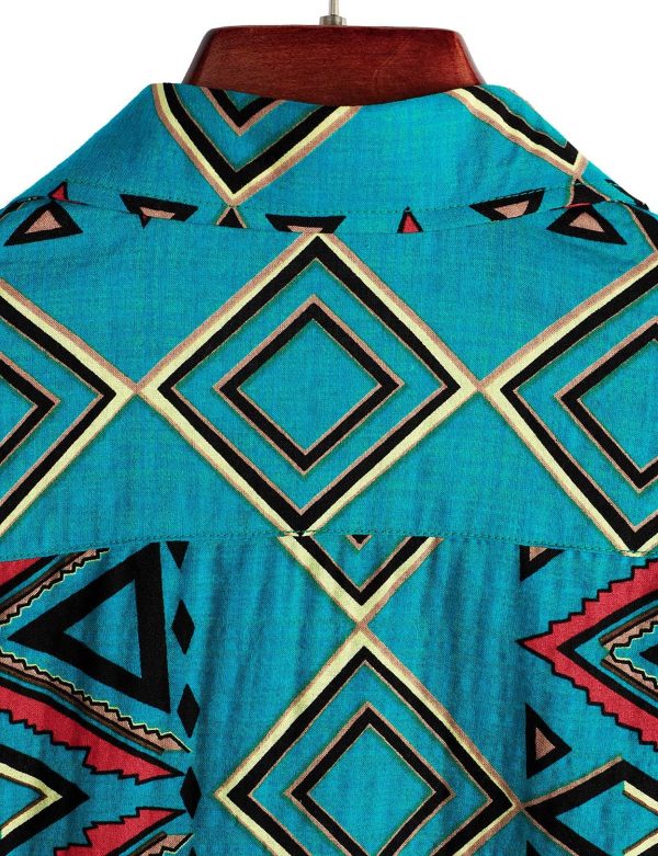 VATPAVE Mens Casual Short Sleeve Button Down Shirts Regular Fit Hawaiian Summer Shirt - Image 80