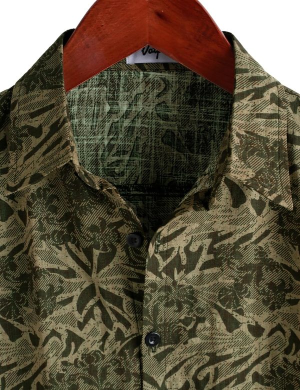 VATPAVE Mens Casual Short Sleeve Button Down Shirts Regular Fit Hawaiian Summer Shirt - Image 83