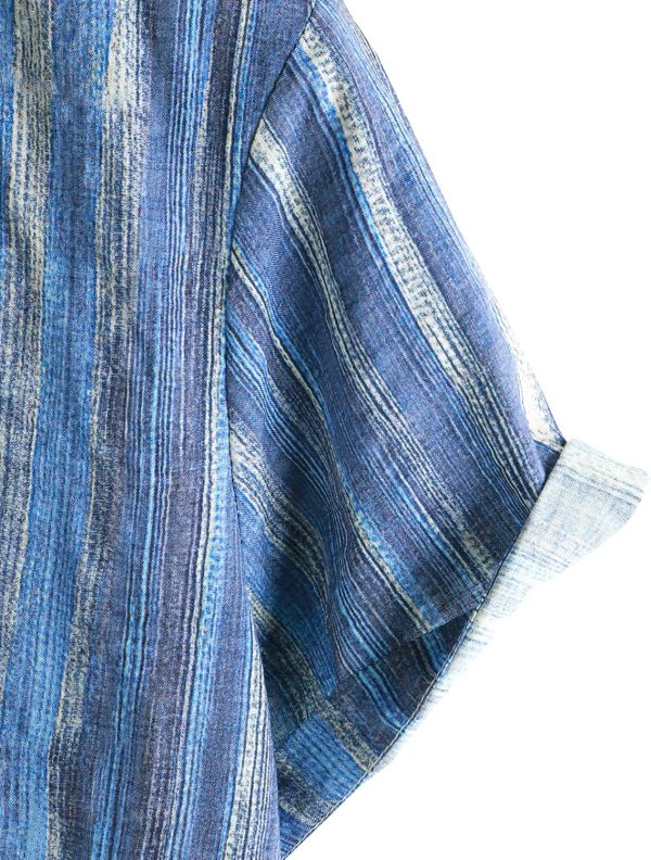VATPAVE Mens Casual Short Sleeve Button Down Shirts Regular Fit Hawaiian Summer Shirt - Image 114