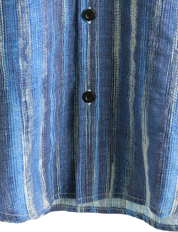 VATPAVE Mens Casual Short Sleeve Button Down Shirts Regular Fit Hawaiian Summer Shirt - Image 115