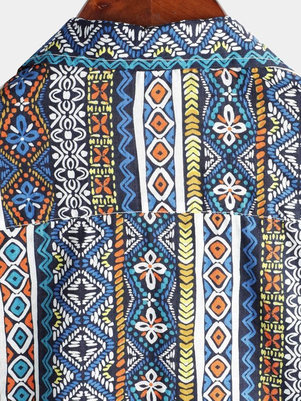 VATPAVE Mens Casual Short Sleeve Button Down Shirts Regular Fit Hawaiian Summer Shirt - Image 128