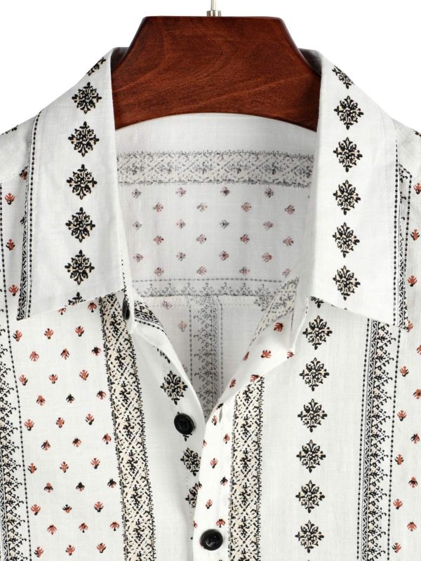 VATPAVE Mens Casual Short Sleeve Button Down Shirts Regular Fit Hawaiian Summer Shirt - Image 131