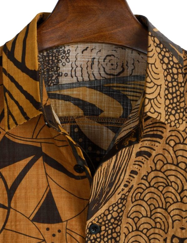 VATPAVE Mens Casual Short Sleeve Button Down Shirts Regular Fit Hawaiian Summer Shirt - Image 143