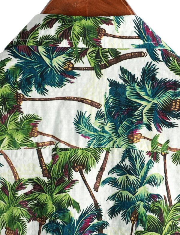 VATPAVE Mens Casual Short Sleeve Button Down Shirts Regular Fit Hawaiian Summer Shirt - Image 164