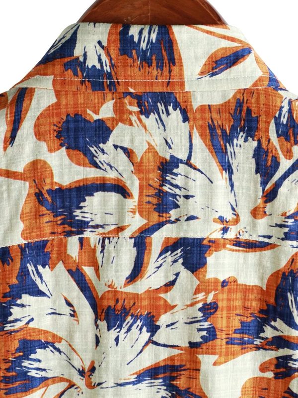 VATPAVE Mens Casual Short Sleeve Button Down Shirts Regular Fit Hawaiian Summer Shirt - Image 219